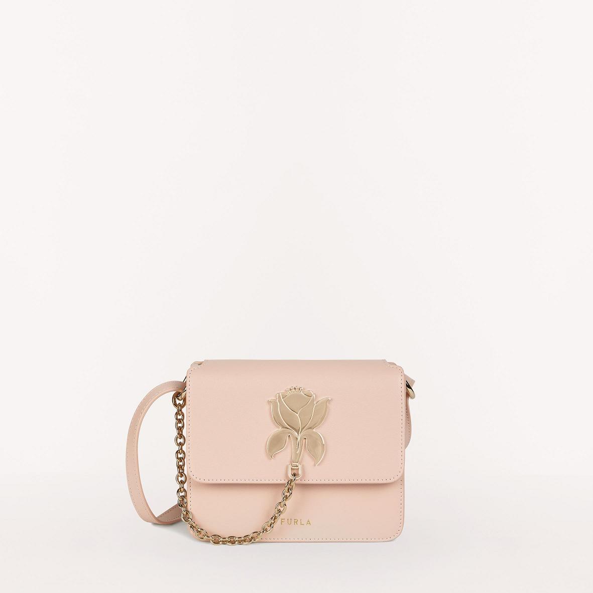 Furla Tuberosa Tasker Tilbud - Crossbody Dame Lyserød PKT645793